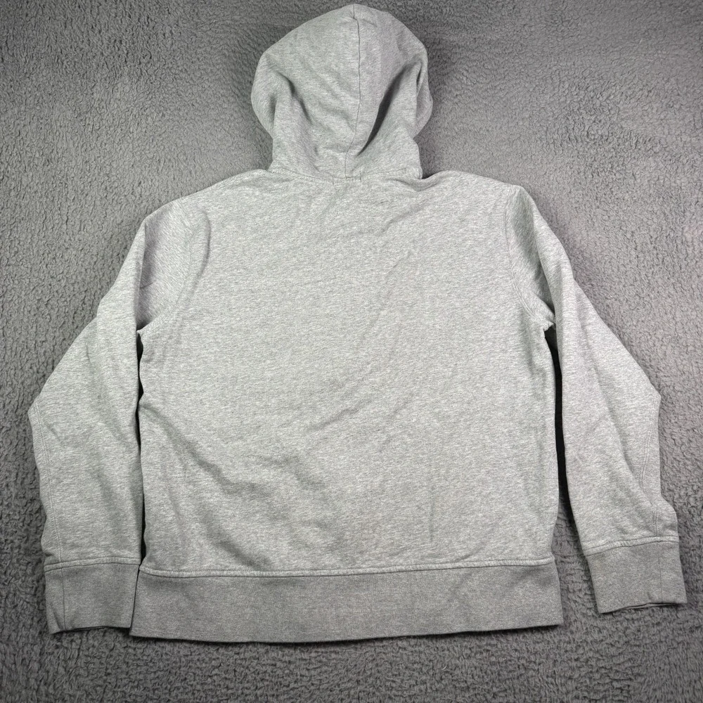 Polo Ralph Lauren Bear Hoodie Mens XL Gray USA Basketball Full Zip Drawstring